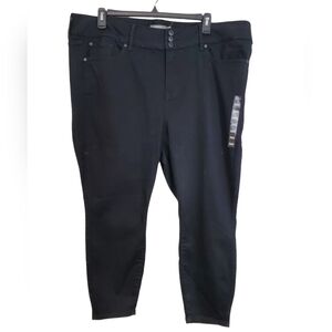 Torrid Womens Jegging Skinny Super Soft High-Rise Jean In Black Size 26S NWT